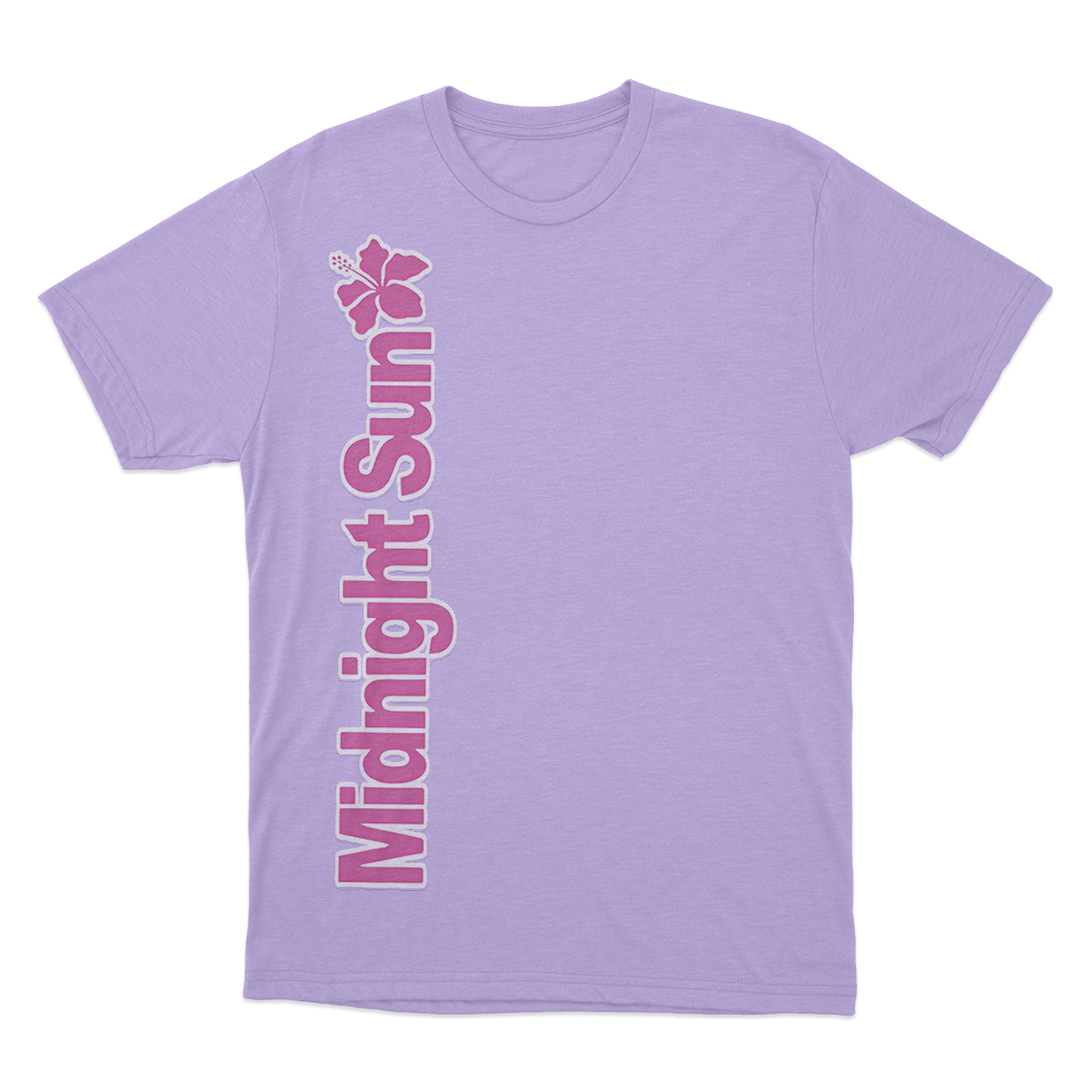 Midnight Sun Never Ending Tour T Shirt Purple Midnight Sun Never Ending Tour T Shirt Purple