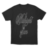 Midnight Sun Script T Shirt Black