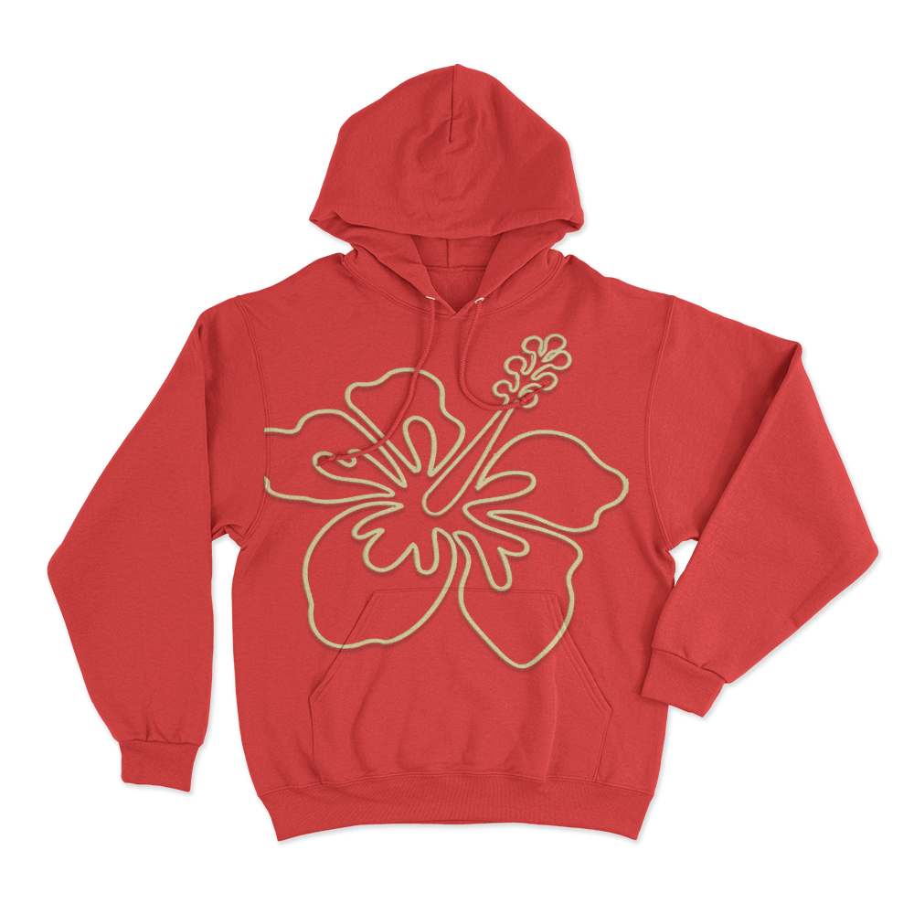 Midnight Sun Summer Hoodie Red Midnight Sun Summer Hoodie Red