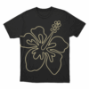 Midnight Sun Summer T Shirt Black