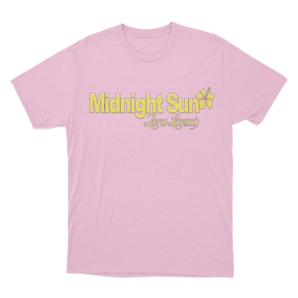 Midnight Sun Zara T Shirt Pink Midnight Sun Zara T Shirt Pink