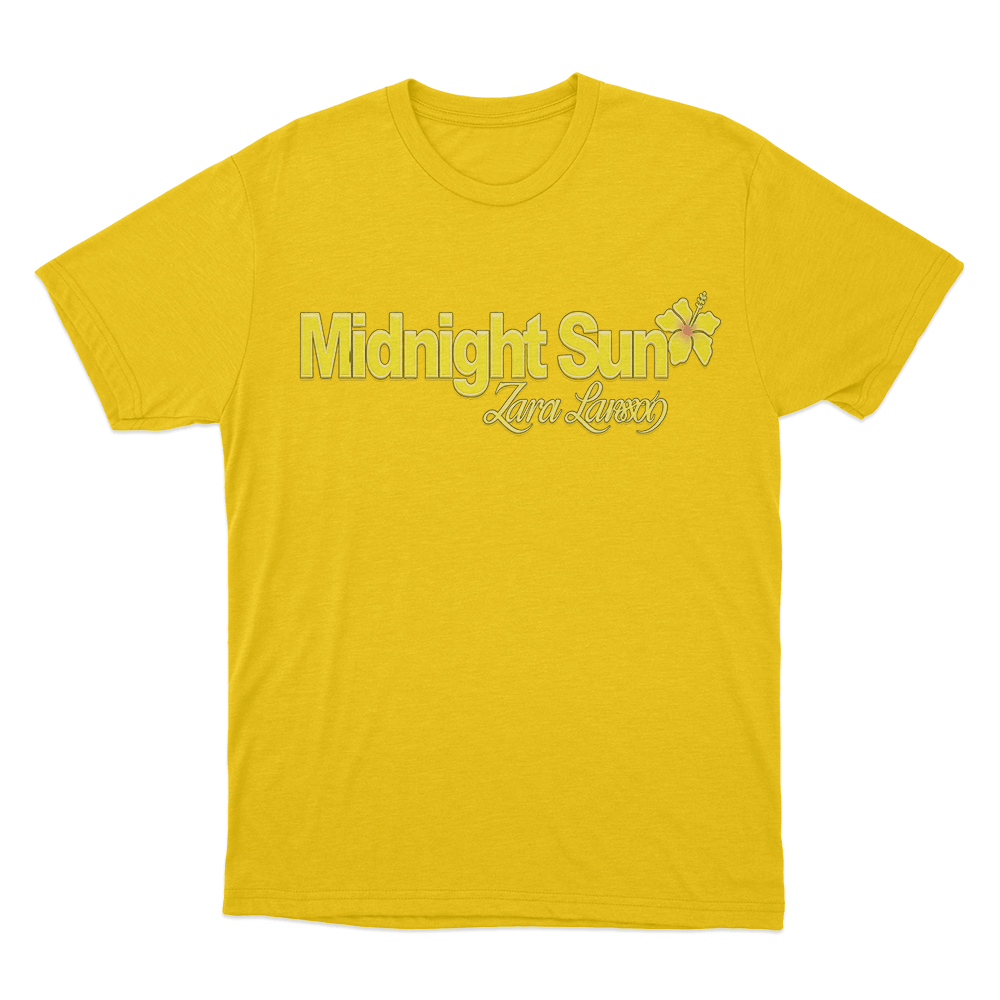 Midnight Sun Zara T Shirt Yellow Midnight Sun Zara T Shirt Yellow