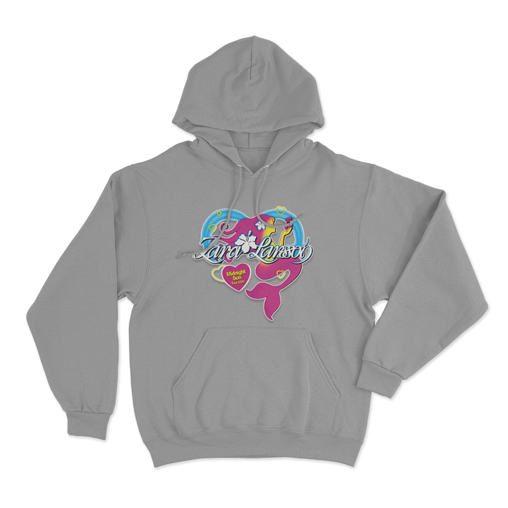 Zara Larsson Mermaid Hoodie Grey Zara Larsson Mermaid Hoodie Grey