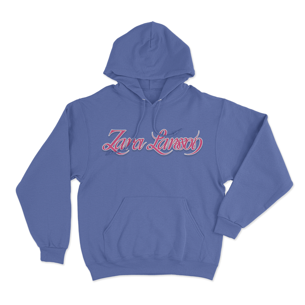 Zara Larsson Pink Hoodie Blue Zara Larsson Pink Hoodie Blue