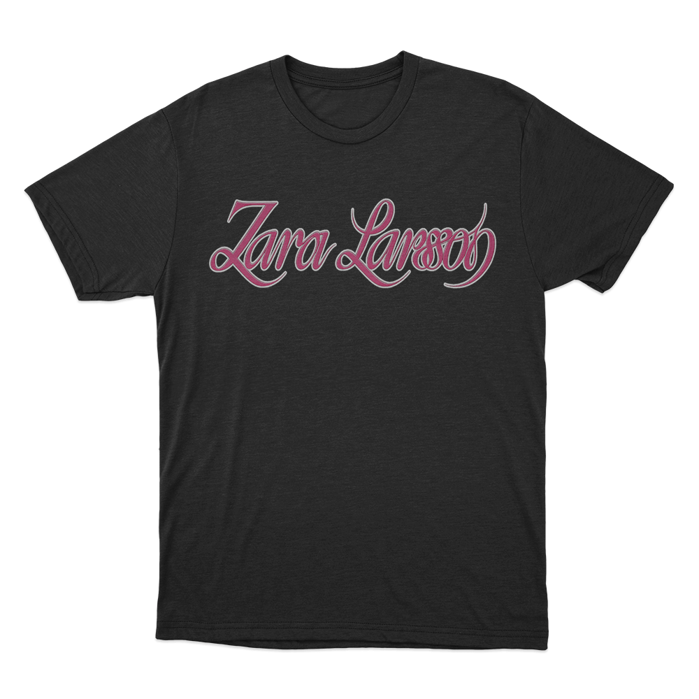 Zara Larsson Pink T Shirt Black Zara Larsson Pink T Shirt Black
